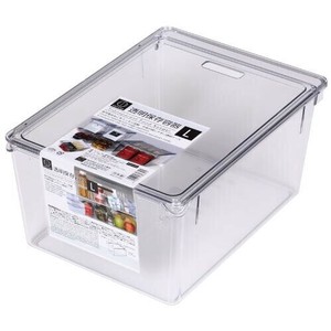 日本製 made in japan 透明保存容器　L KK-651