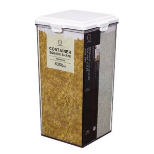 日本製 made in japan 保存容器四角型6300mL KK-593