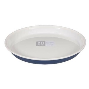 日本製 made in japan KOKU ラウンド平皿　小（アイアンブルー） KC-221