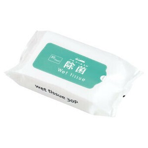 <低額ノベルティ>kirei除菌ウエットティッシュ30枚入り　(WT-0230)
