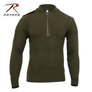 ROTHCO（ロスコ） 1/4 ジップ セーター #3370 Quarter Zip Acrylic Commando Sweater