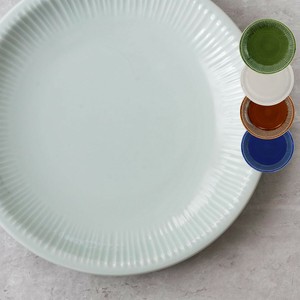美浓烧 大餐盘/中餐盘 大盘子 咖啡店 休闲 21cm 日本制造