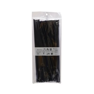 Chopsticks Brown Hexagonal PBT Chopsticks 23cm