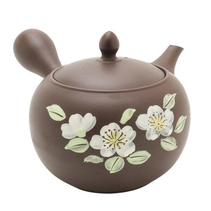 春秋茶泥3号山茶花急須 560cc Y-553