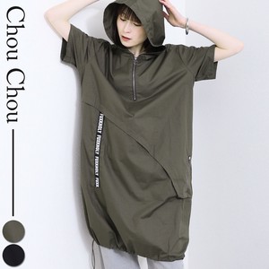 テープ付き チュニックワンピース　2025SS新作　 chouchou東京