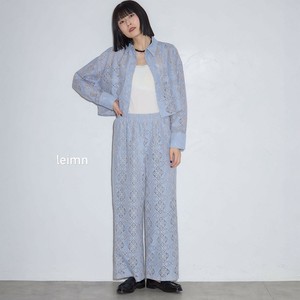 【2025SS新作入荷】レース刺繍リラックスパンツ(AB1661)SKYpink東京