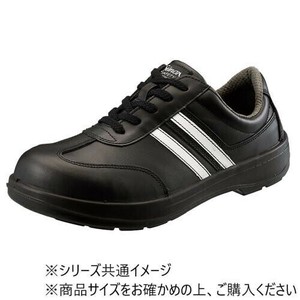 シモン 安全靴 BZ11黒 24cm 1000850