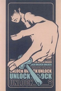 ポストカード イラスト ワカマツカオリ「UNLOCK」100×148mm 郵便はがき 2025新作