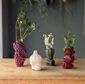 FRUIT GLASS VASE  / 花瓶 フラワーベース フルーツ インテリア