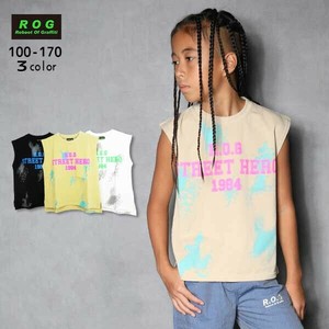 【2025夏物新作】ロゴプリントビッグノースリーブTシャツ