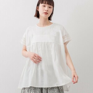 2025年新商品 衬衫 不同材质 天竺棉 衬衫 蕾丝