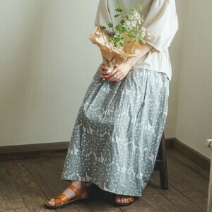Skirt Scandinavian Pattern Printed 100% Cotton [2025 NEW]