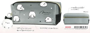 【2025年春夏新作予約】【新生活】【筆箱】【ずっとシマエナガ】BOXペンケース　ミニコットン