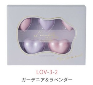 【入浴剤】ラバブル　フィズ　ギフト　アソートメントセット　ガーデニア＆ラベンダー　バスギフト