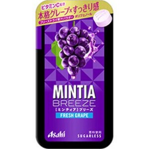 ミンティアブリーズ　フレッシュグレープ　タブレット｜さわやか｜口臭ケア｜大粒｜フルーツミント