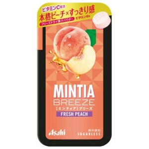 ミンティアブリーズ　フレッシュピーチ　タブレット｜さわやか｜口臭ケア｜大粒｜桃