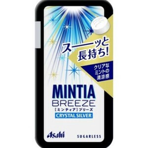 ミンティアブリーズ　クリスタルシルバー　タブレット｜大粒｜ミント｜さわやか｜口臭ケア