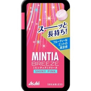 ミンティアブリーズ　シャイニーピンク　タブレット｜大粒｜口臭ケア｜ミント