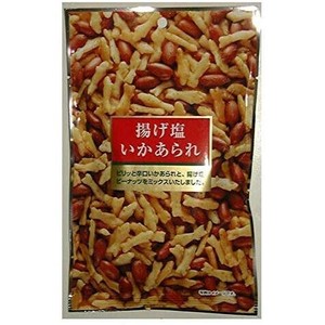 揚げ塩いかあられ　おつまみ｜ピーナッツ｜ビールに合う