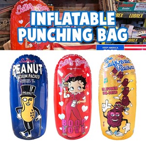 【パンチ！パンチ！】【ストレス発散！？】INFLATABLE PUNCHING BAG ◾️インフレータブルパンチバッグ