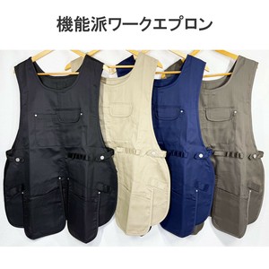 アウトドアエプロン ワーク 作業用 機能派 ベスト キャンプ ガーデニング ユニセックス