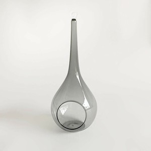 志成販売 GLASS カラー ドーム ドロップ(L) グレー 107620GY