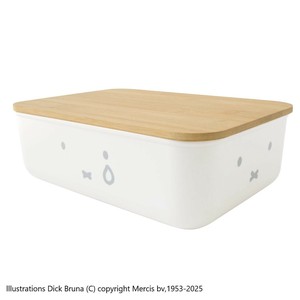 オカトー miffy ミッフィー バンブーフタ付き収納ケース S