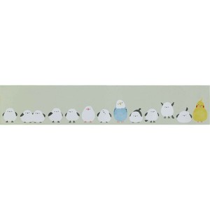 オカトー Fluffit インテリアマット 45×240cm コトリ