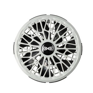 FA01012 空調服 ワンタッチ薄型ファン グレー (2個入) 14.4V 8214331