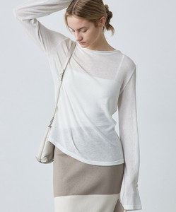 T-shirt Long T-shirt Flare Sleeve