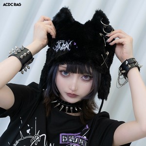 Cap "Harajuku Style" black "Yami Kawaii"