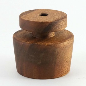 志成販売 木で作ったドライフラワーベース(L) 423780