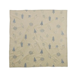 志成販売 刺繍のテーブルクロス ベージュ 305027BE