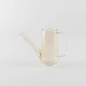 志成販売 ライトリー GLASS ウォータリング ポット トール ペールオレンジ 107812BE