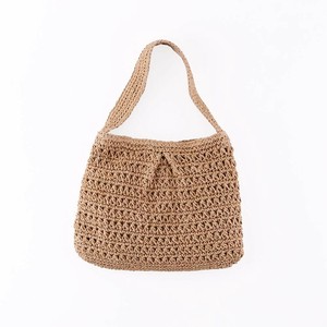 志成販売 ペーパークロシェのワンショルダーバッグ ベージュ 108273BE