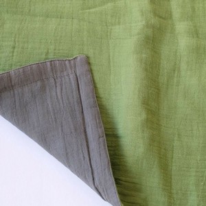 志成販売 ダブルフェイス ナビー ガーゼ ブランケット(L) グリーン 303838GN