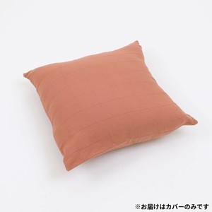 志成販売 クッションカバー ブロック ウィンドウ オレンジ 303639OR
