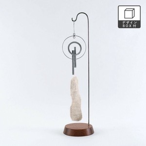 志成販売 アルミの風鈴 スタンド付 304982