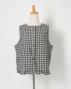 Vest/Gilet Cotton Linen 2-way