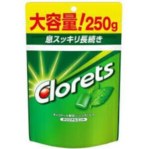 クロレッツXP　オリジナルミント　スタンドパウチ（250g）　ガム｜口臭ケア｜大容量｜キシリトール