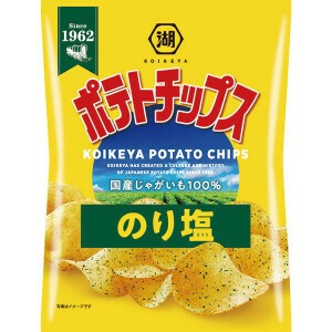 ポテトチップス　のり塩　ロングセラー｜定番｜スナック
