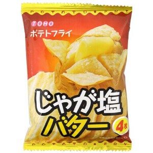 ポテトフライ　じゃが塩バター　駄菓子｜子どもに人気