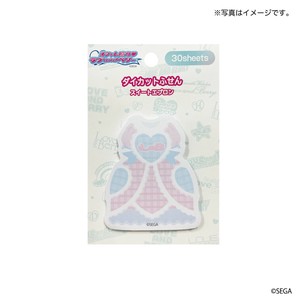 ラブandベリーダイカットふせん　スイートエプロン