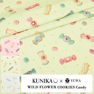 Cotton Candy Wild Flower Green cookies