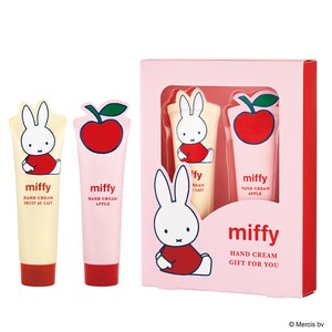 miffy(ミッフィー)　フォーユーハンドクリームセット りんごの香り【ハンドクリーム2本セット】