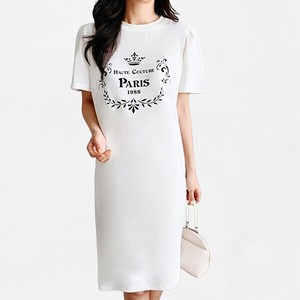 Casual Dress Cotton Puff Sleeve