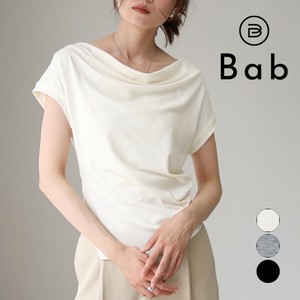 【SALE】再入荷：ドレープコンパクトトップス◇さらりとした肌ざわりと程よいストレッチ感が魅力