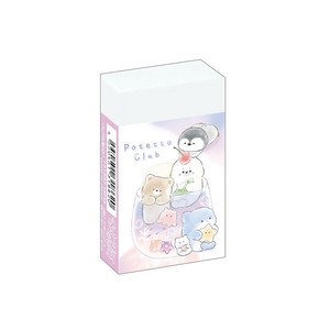 ■2025SS　新作■　ぽてっとくらぶ　まとまるくん消しゴム　マリンソーダ