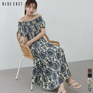 洋装/连衣裙 女士 新颜色出品 露肩 洋装/连衣裙 混装组合 2种方法