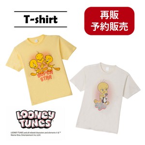 【再販】【予約販売】（7月入荷予定）Tシャツ "ルーニー・テューンズ" トゥイ—ティー